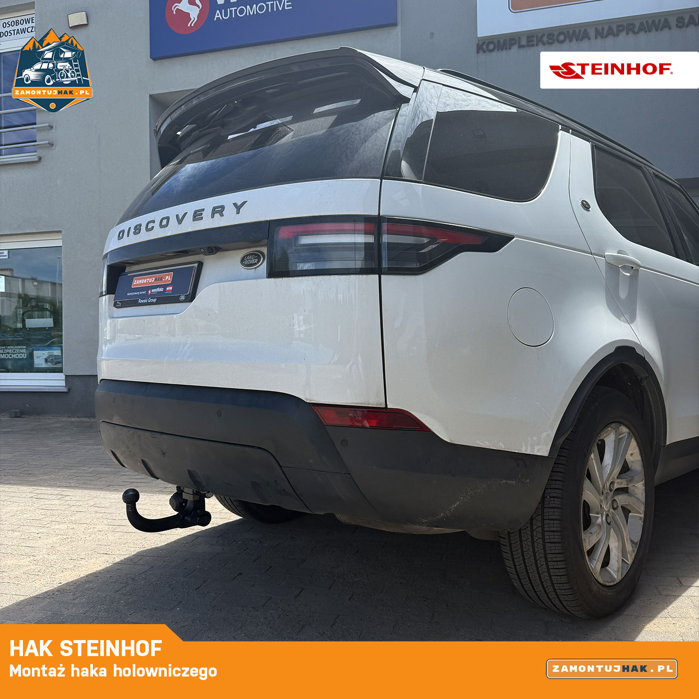land rover z hakiem